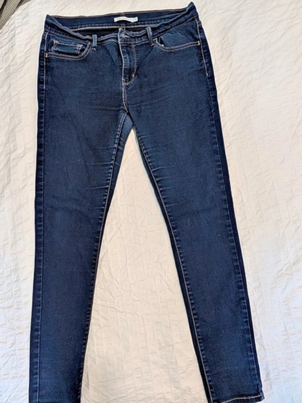 Levi's 710 Skinny Jeans Blue Waist 32